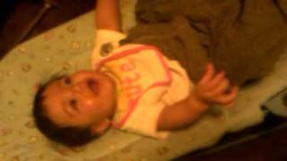 Baby Alyssa Bella Laughing