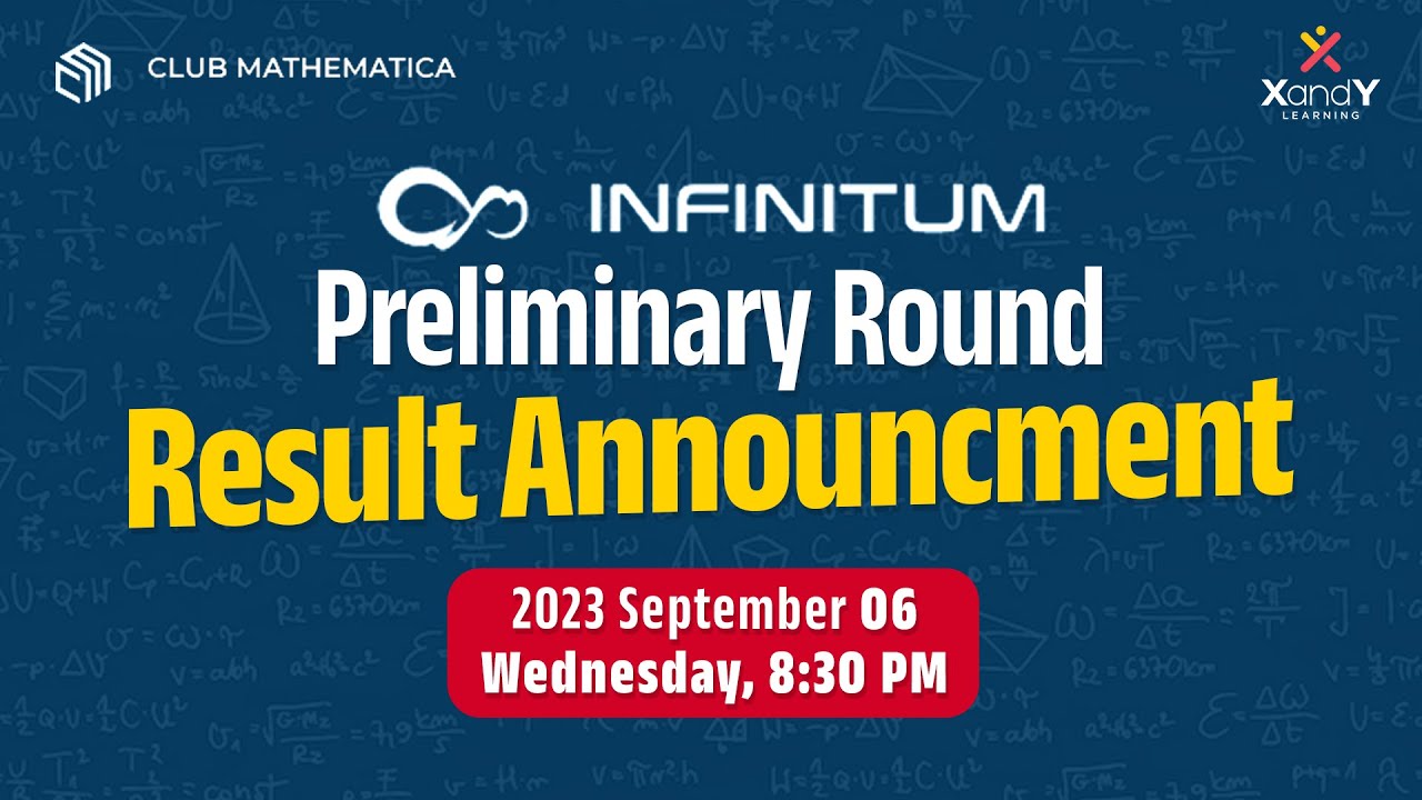  nitc club mathematica infinitum preliminary round result