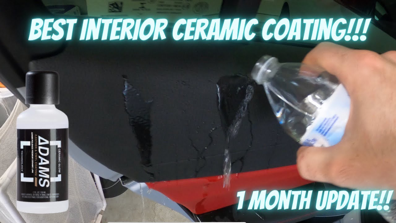 Interior Ceramic Coating Keeps your car so clean!! YouTube