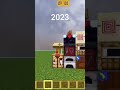 Minecraft 2023 vs 2014 Nostalgia