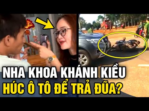 Video Rộ clip nha khoa Khánh Kiều 'HÚC Ô TÔ' vào xe máy của... - youtube