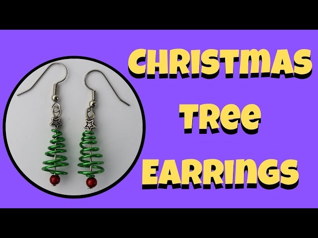 How to make Christmas Charms & Earrings - Crafty Loops 