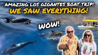 Tenerife Boat Trip! Masca Express Los Gigantes! Whales, Dolphins & more! 🐬