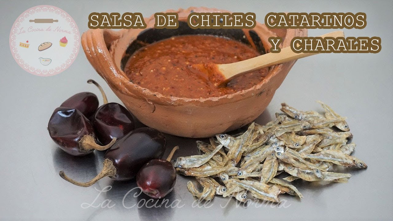 Salsa de Chiles Catarinos y Charales
