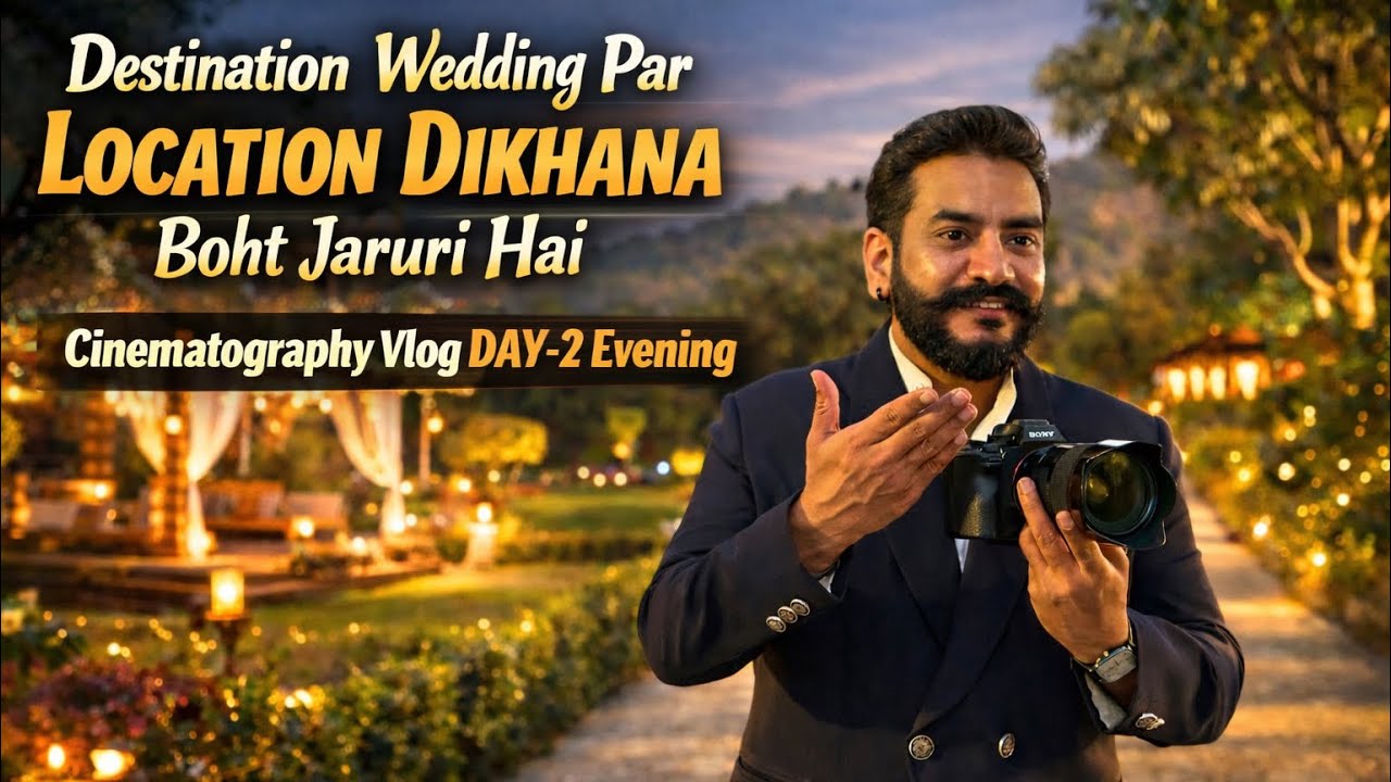 Destination Wedding Par Location Dikhana Kyu Zaruri Hai | Bina Audio ke Same day edit Play kiya🙆🏻‍♂️