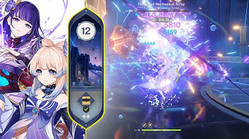 599 EM Kokomi + Raiden Main DPS - Floor 12 Perpetual Mechanical Array