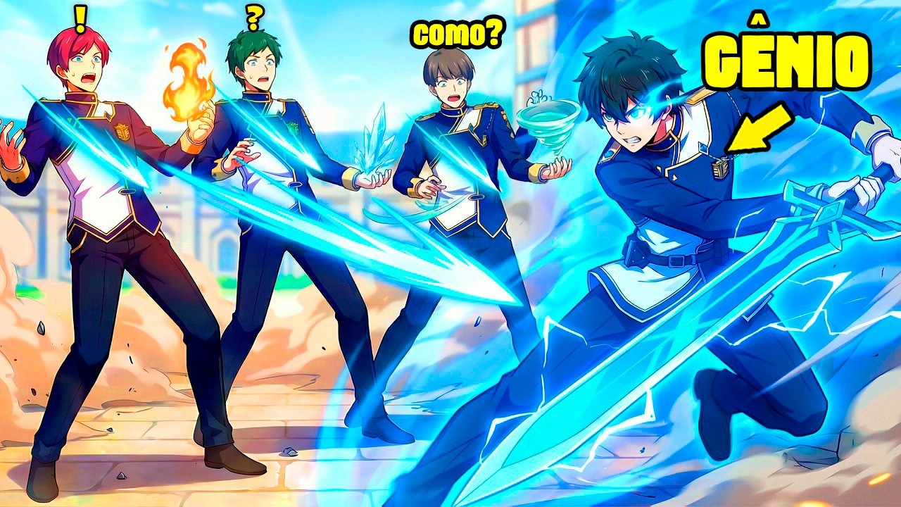 Ele é o Único Espadachim na Academia de Magia que Usa Magia de Espaço e Tempo!