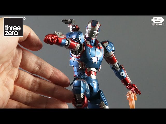 Unboxing] threezero The Infinity Saga DLX Iron Patriot - YouTube