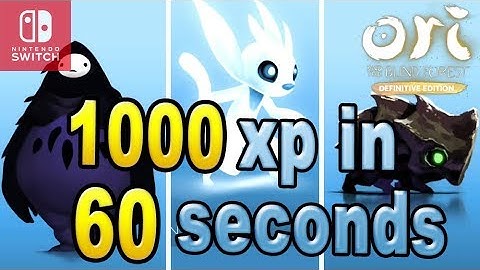 Ori and the Blind Forest Best XP farming spot 1000 XP in 60 seconds