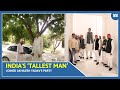 Know indias tallest man dharmendra pratap singh who joined akhilesh yadavs party