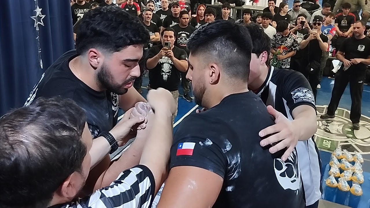 Campeonato nacional de Lucha de Brazos 2024 Santiago, Chile.