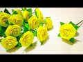 A4 nirmana | How to make beautiful paper flowers easy | room decoration | craft ideas | mal nirmana