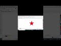 3d start design tutorial in corel draw #coreldraw #tutorial #3dstar
