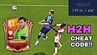 H2H CHEAT CODE TOTW WEGHORST REVIEW | NEW STAR PASS & TOTW PLAYERS! TOTW WEGHORST| FIFA MOBILE 21