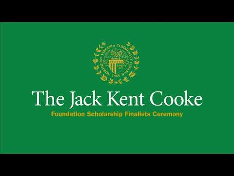 2022 Jack Kent Cooke Foundation  Scholarship Finalist Ceremony