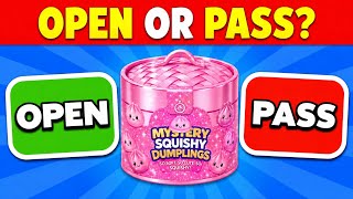 Open or Pass 🎁 SQUISHY DUMPLING Edition ✨ How Lucky Are You
