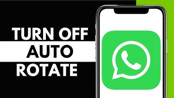 How to Turn off Auto Rotate on Video Calls on WhatsApp |  Fix WhatsApp Video Call Rotate Problem