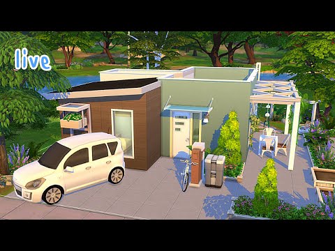LIVE - The Sims 4 - บ้านหลังเล็ก 64 ช่อง💚