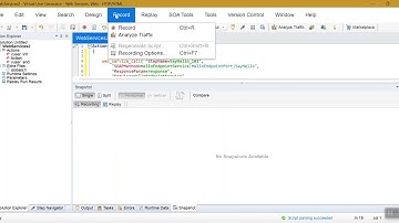 Web Services Protocol in Loadrunner