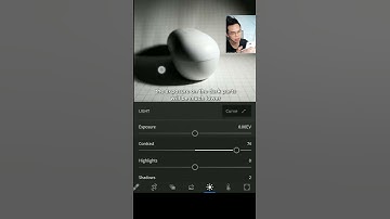 Exposure and Contrast - Lightroom Editing Mobile Basics (Part 1) #shorts