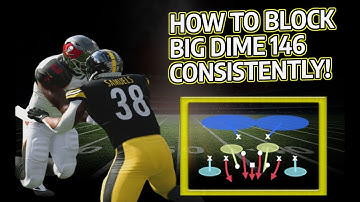 How to Block Big Dime 146 Blitzes in Madden 20!