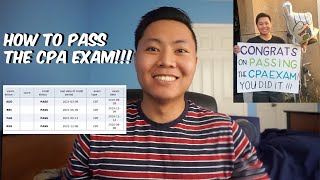 How to Pass the CPA Exam in 2021! Simplest Study Method!
