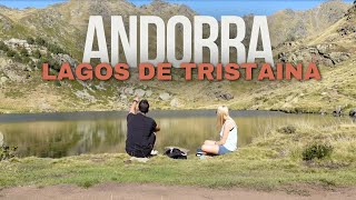 UNA DE LAS EXCURSIONES MÁS FÁCILES DE ANDORRA, EN UN ENTORNO ESPECTACULAR NOS PARAN EN LA FRONTERA