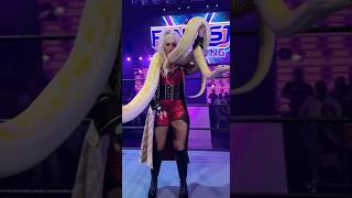 Famous "Serpentine Unleashed: The Female Pro Wrestler with the Snake Power!" Profile