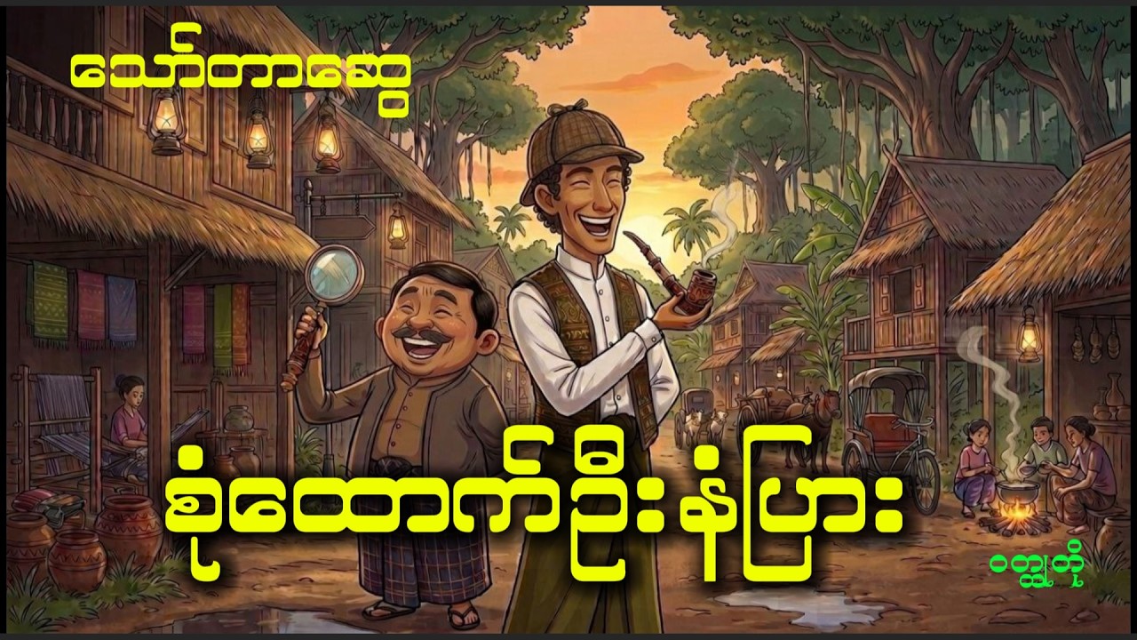 ဟာသစုံထောက်ဦးနံပြား သော်တာဆွေ ဝတ္ထုတိုစဆုံး #thawtarswe #audiobooksmyanmar #comedy