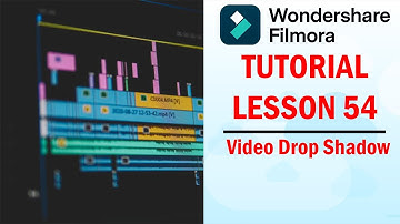 Filmora 13 | Tutorial - Lesson 54 - Video Drop Shadow