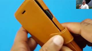 Shieldon Iphone 87 Plus Case - Genuine Leather Case Brown