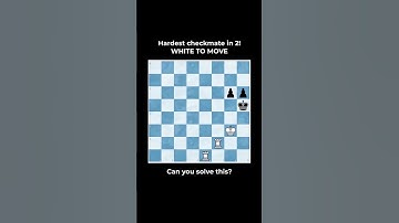 99% players failed in this puzzle, but can you solve it? ♟️