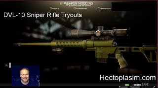 Dvl-10 Sniper Rifle Tryouts On Shoreline Escape From Tarkov By Hectoplasim