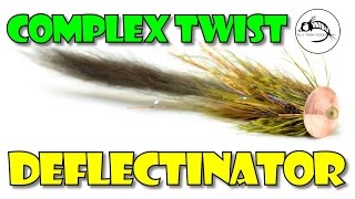 Fly Tying Tutorial: Complex Twist Deflectinator Tube Fly by Fly Fish Food