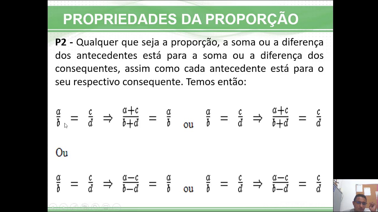 AULA 01 RAZÃO E PROPORÇÃO, ALGUMAS RAZÕES ESPECIAIS. - YouTube