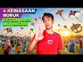 Hindari kebiasaan ini ketika main layangan