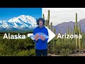 Alaska to arizona an unforgettable journey