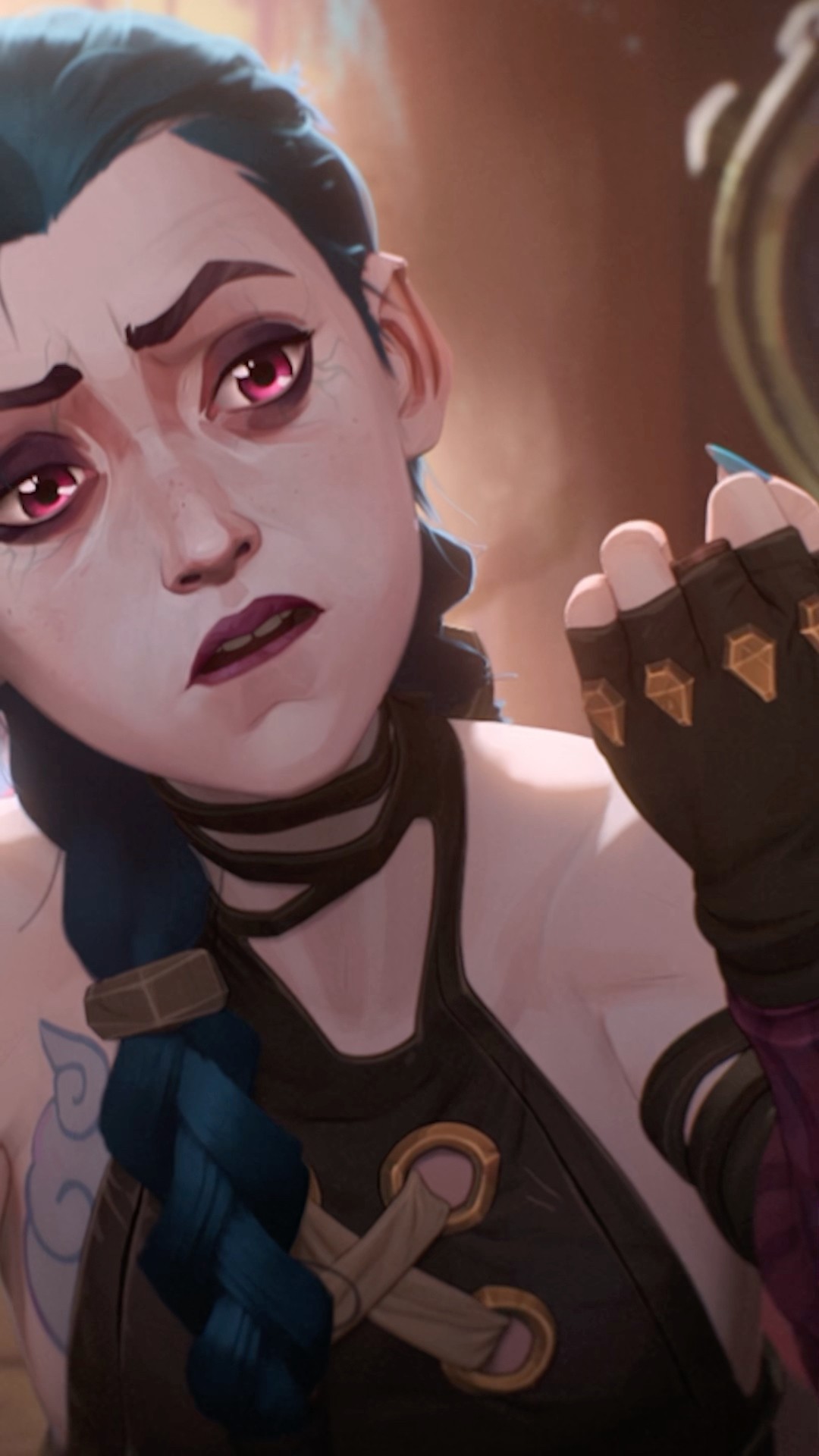 Jinx perdeu o dedo #arcane