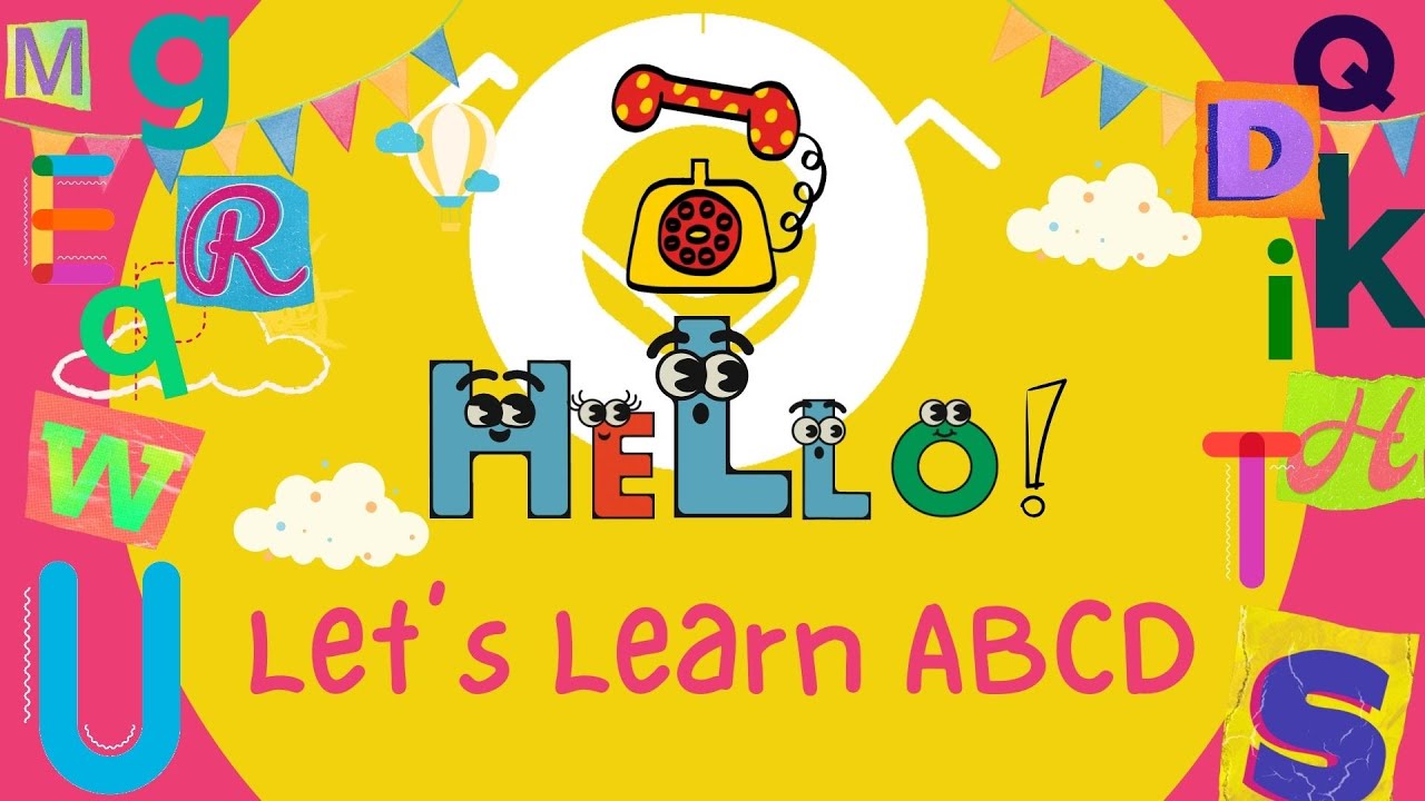 ABCD BY HELLO KIDZZZ  | LETS RECITE TOGETHER | KIDS NEW FAVORITE