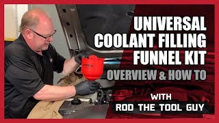 ARES 71502 Universal Coolant Filling Funnel Kit: How to and Overview