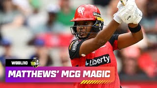 Hayley Matthews Dominates Big Bash Final At The Mcg