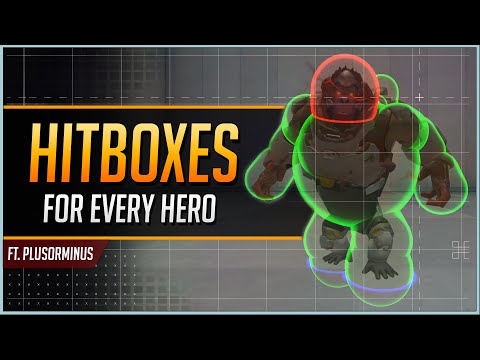 OVERWATCH HITBOXES for EVERY HERO