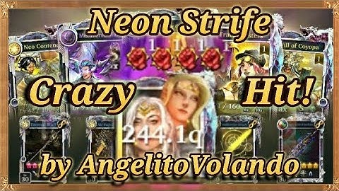 Neon Strife carzy hit by AngelitoVolando (Legendary Game of Heroes)