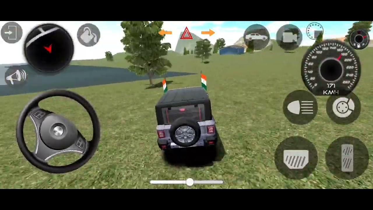 Modified Mahindra Thar Games:Indian Blue Thar (Gadi Wala Games) Car Game Android Game - 