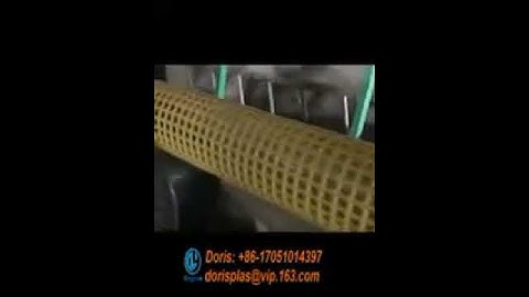 plastic net tube extruder from Dingyuan company+86-17051014397