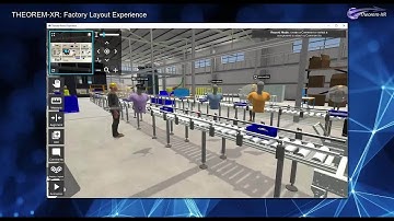 Theorem-XR Full Collaborative Factory Design and Layout Session