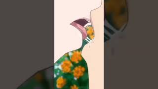 anime kiss romantic moment😘😘 #shorts