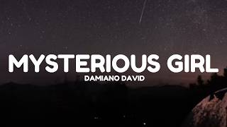 Damiano David - Mysterious Girl (Lyrics)