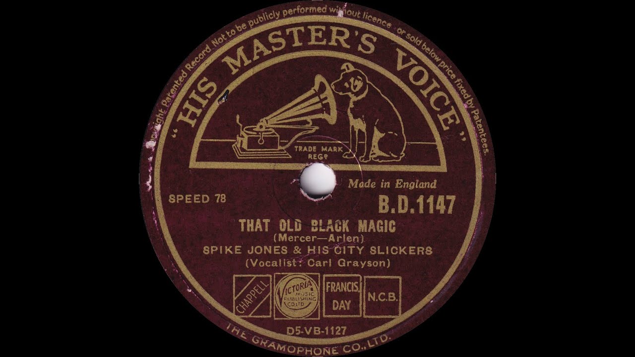 その他 Spike Jones: The Legend Spike Jones And His City Slickers - That Old Black Magic