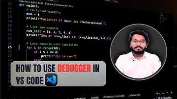 DEBUGGING Using VS CODE!